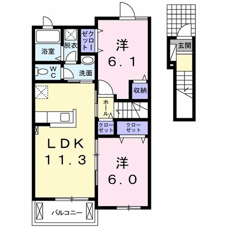 音吉　４ｔｈの物件間取画像